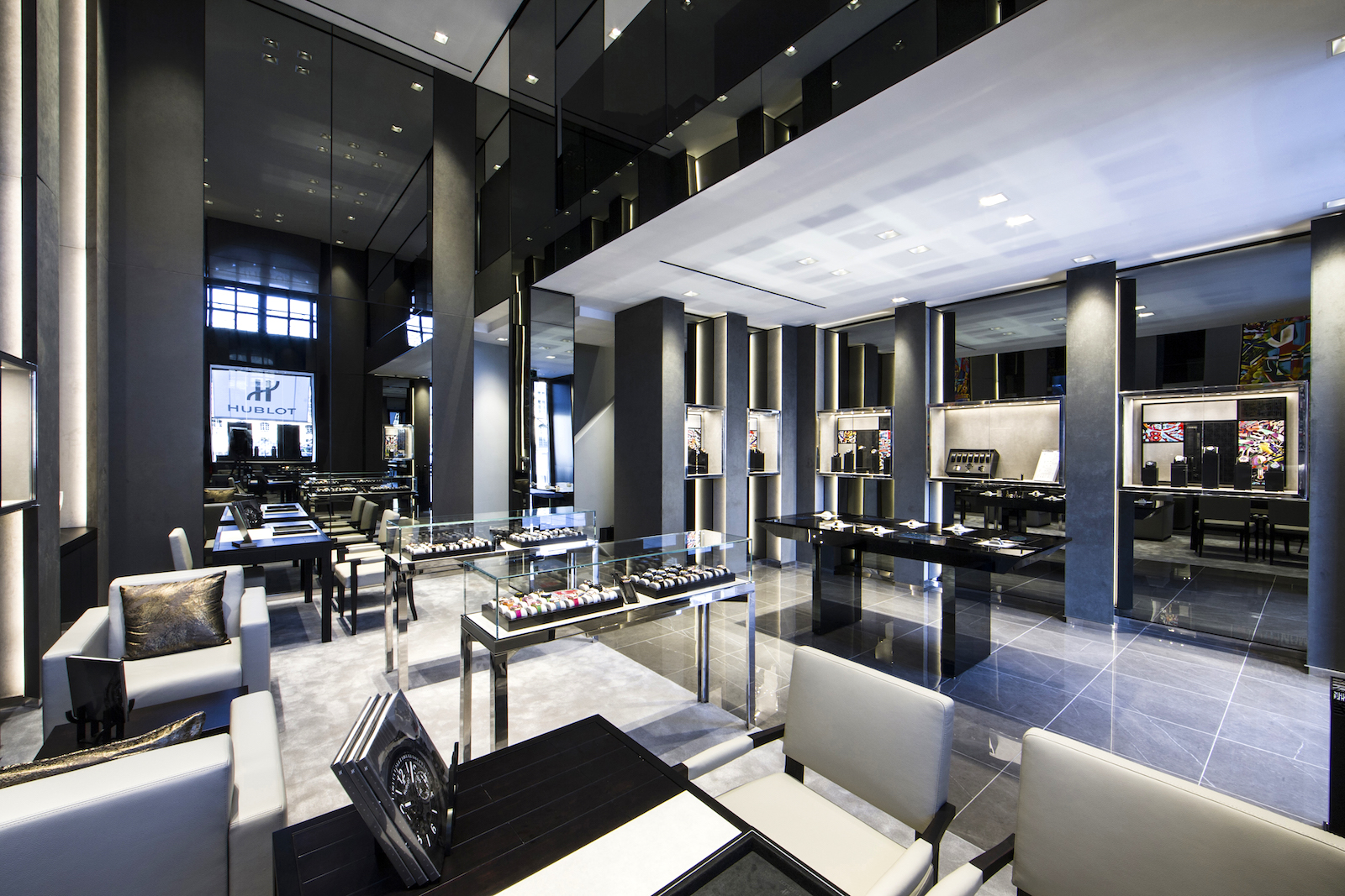 Boutique Hublot de la Place Vendôme - interior