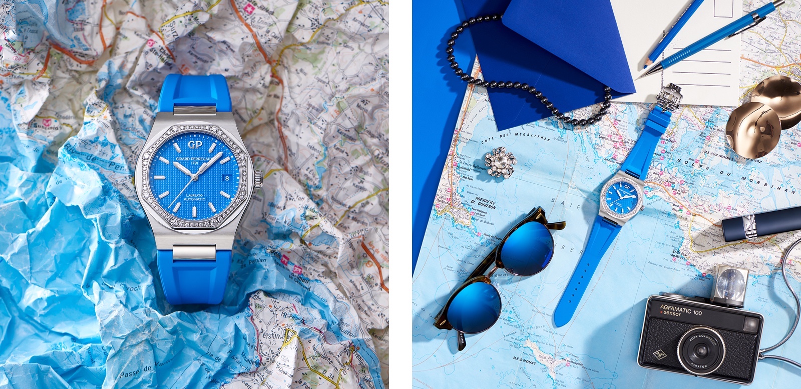 Girard-Perregaux Laureato Summer Edition Azul 38