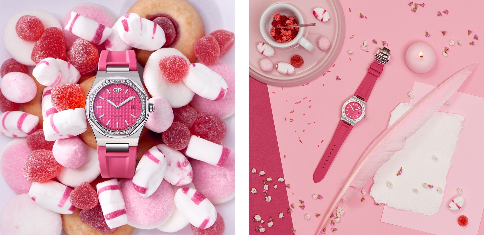 Girard-Perregaux Laureato Summer Edition Rosa 34