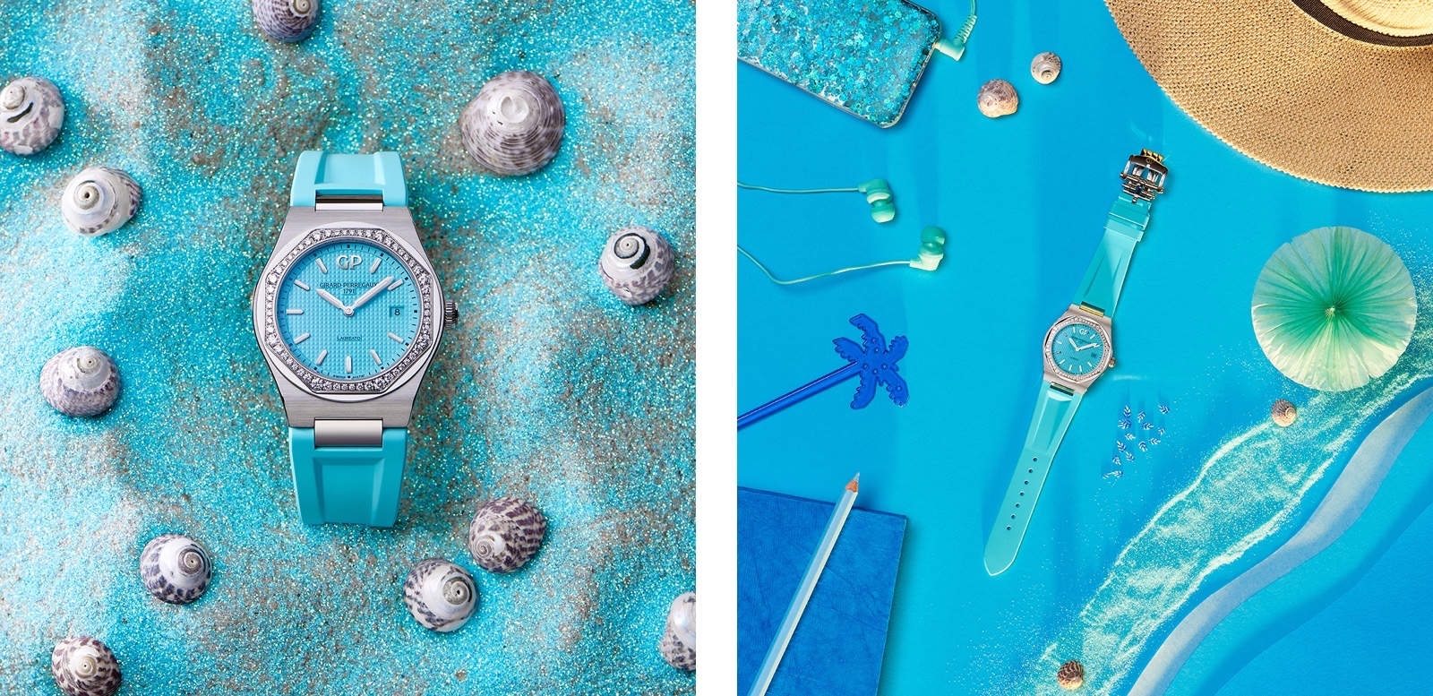 Girard-Perregaux Laureato Summer Edition Turquesa 34
