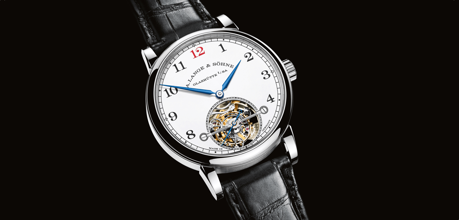 Lange 1815 Tourbillon Esfera Esmaltada Cover