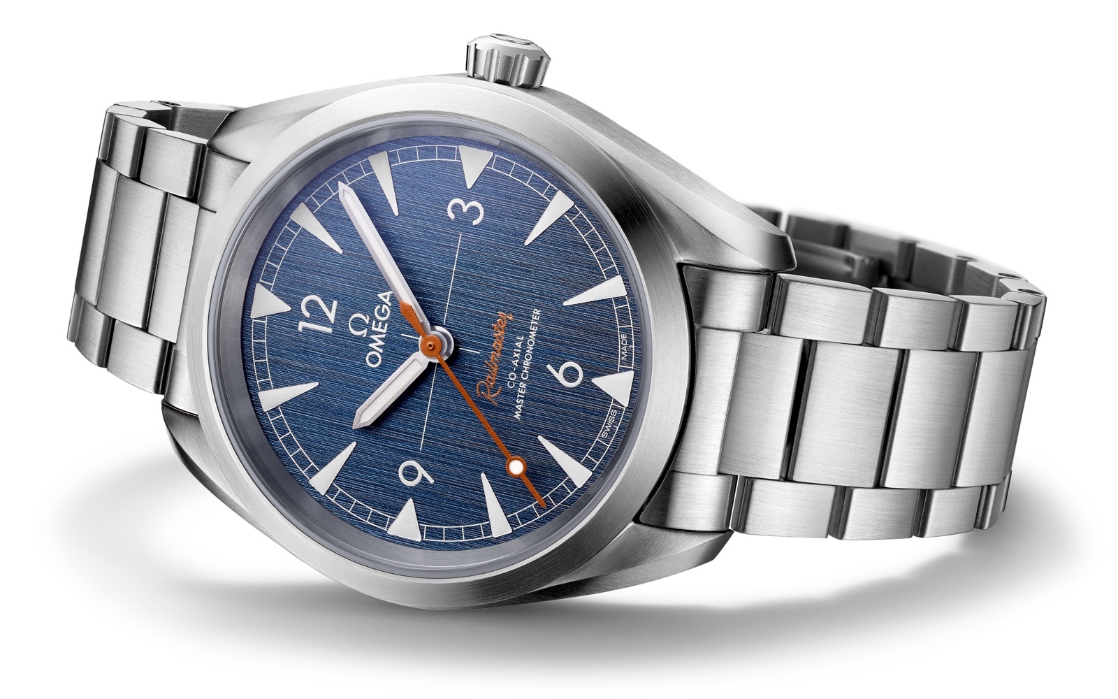 Omega Railmaster Denim Brazalete