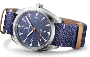 Omega Railmaster Denim Cover