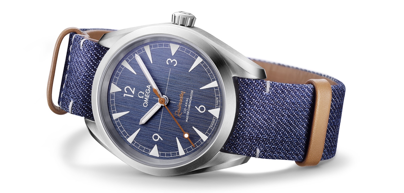 Omega Railmaster Denim Cover