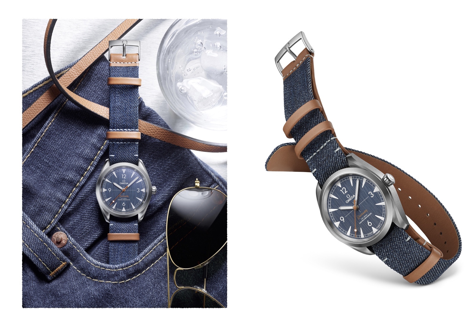 Omega Railmaster Denim Mood