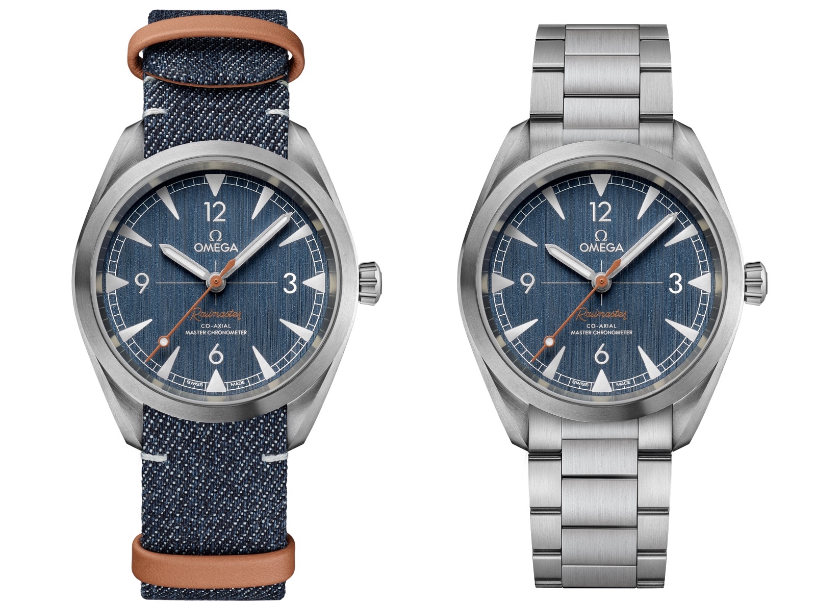 Omega Railmaster Denim Soldat