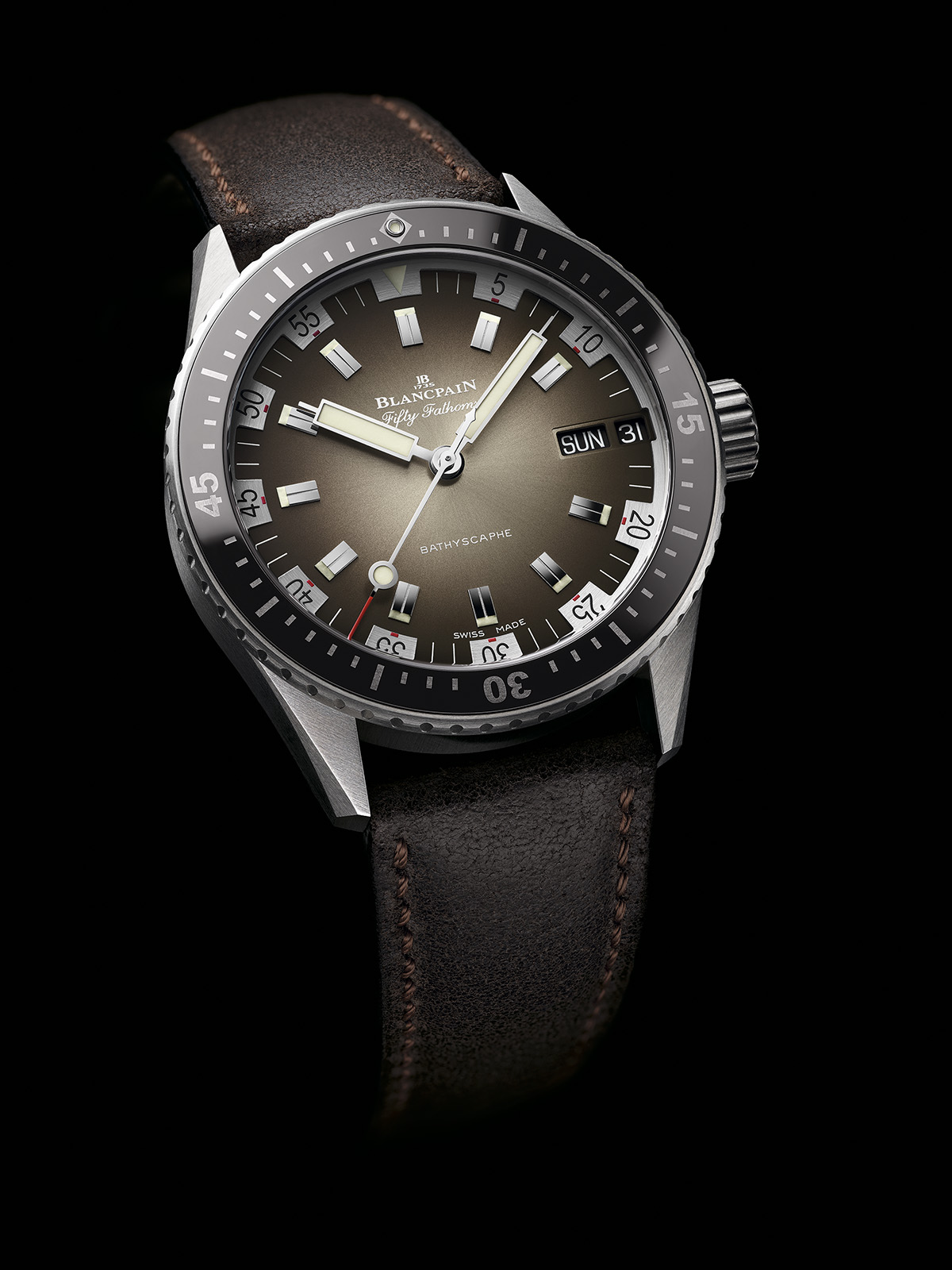 Blancpain Fifty Fathoms Bathyscaphe Day Date 70s