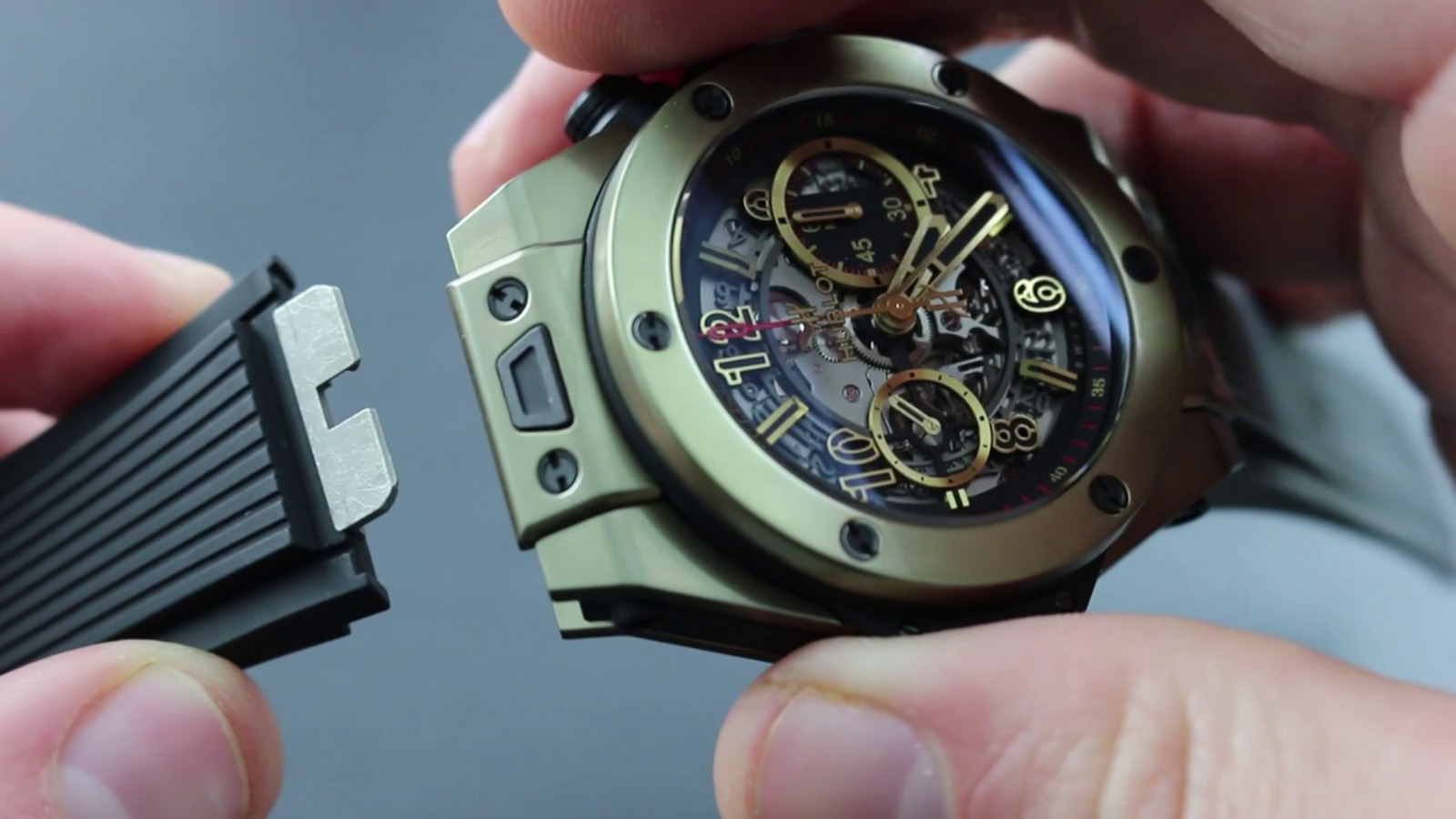 Hublot Big Bang Unico Full Magic Gold