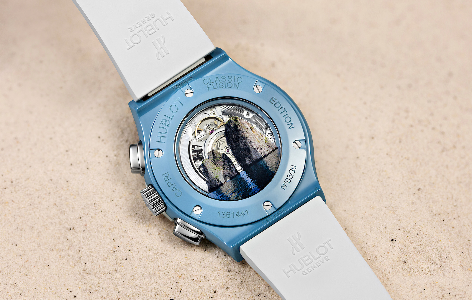 Hublot Classic Fusion Aerofusion Chronograph Capri - fondo