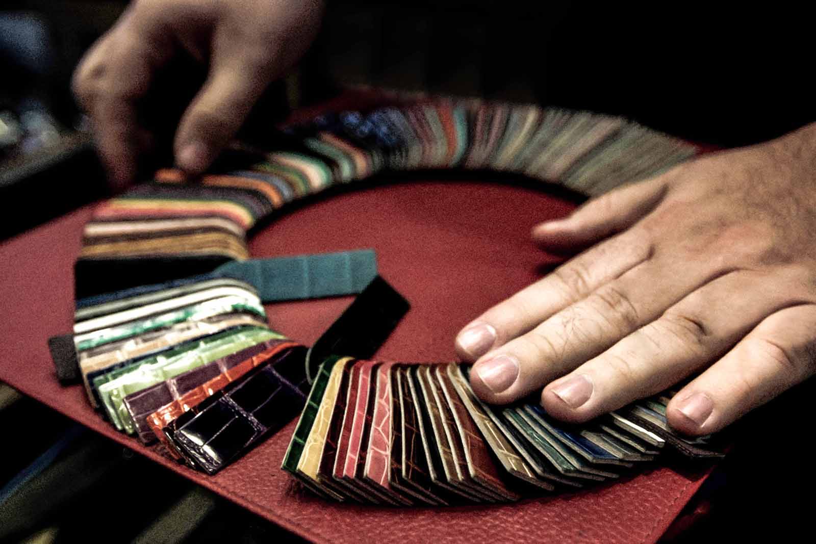 muestras color correas