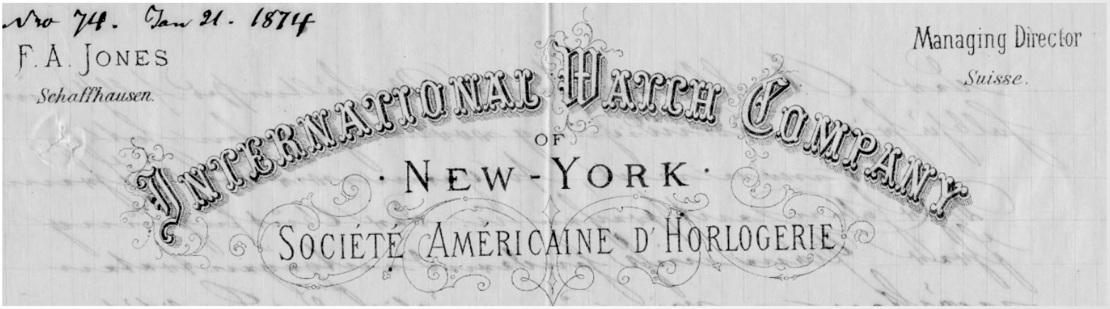 IWC 150A SIHH 2018 Advertising 1874