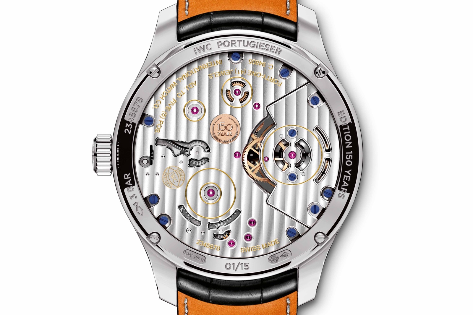 IWC Portugieser Tourbillon Fuerza Constante Caseback