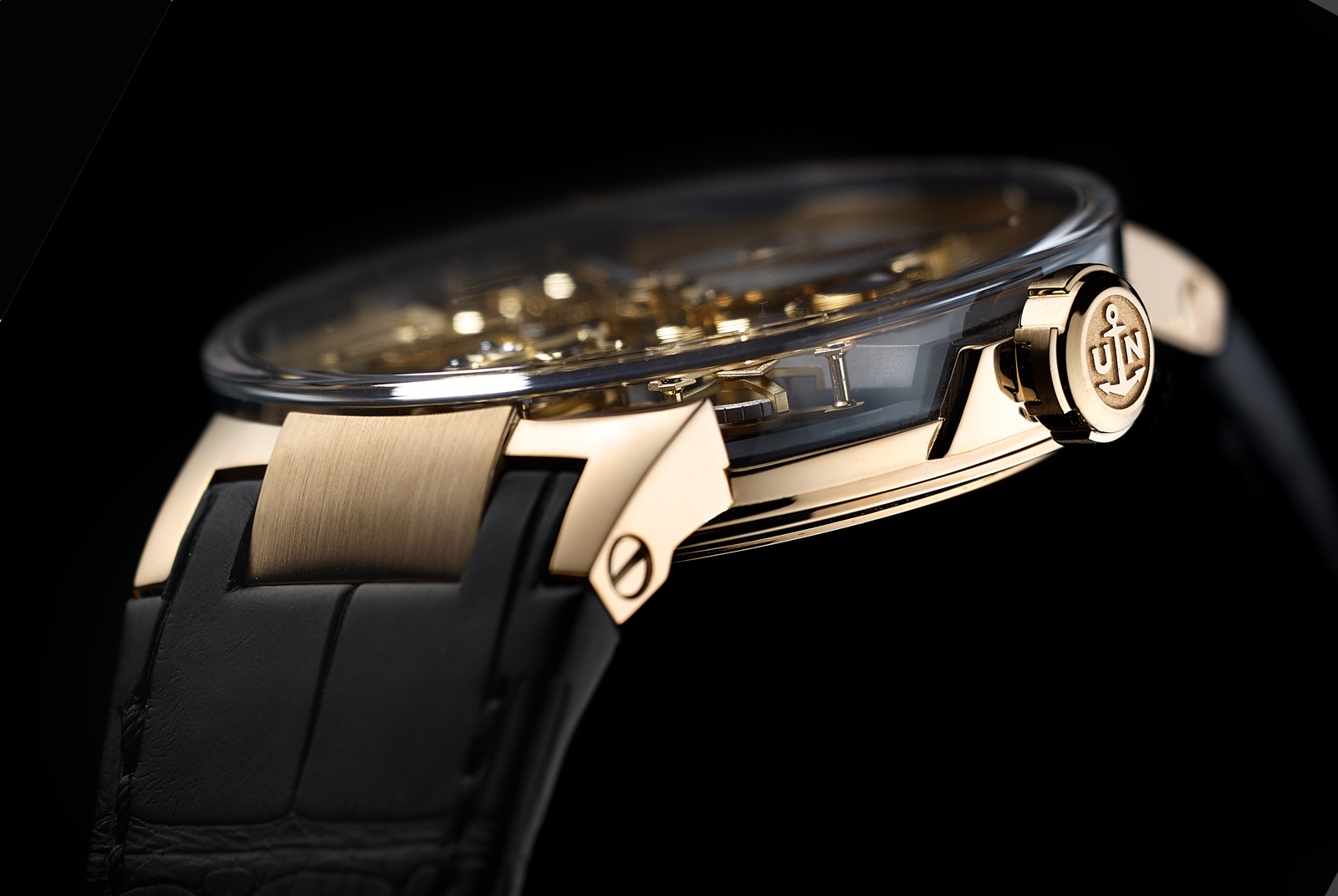 Ulysse Nardin Executive Tourbillon Free Wheel - cristal