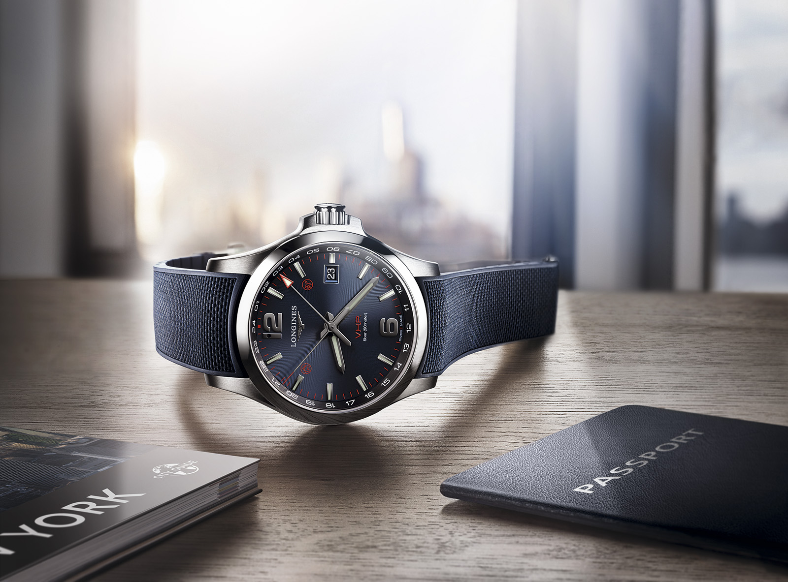 Longines Conquest V.H.P GMT Flash Setting