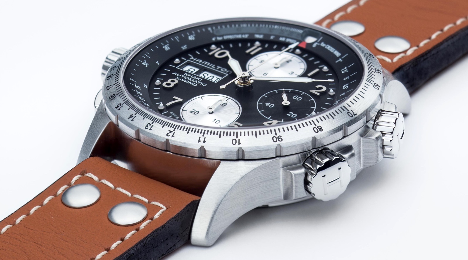 Hamilton X-Wind Auto Chrono 1 Detalle