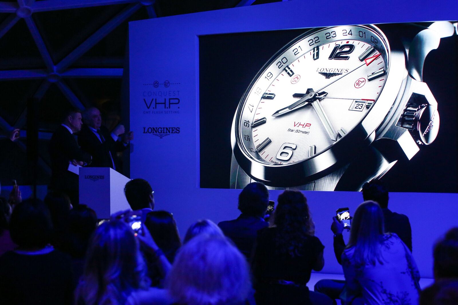 Longines Conquest V.H.P GMT Flash Setting