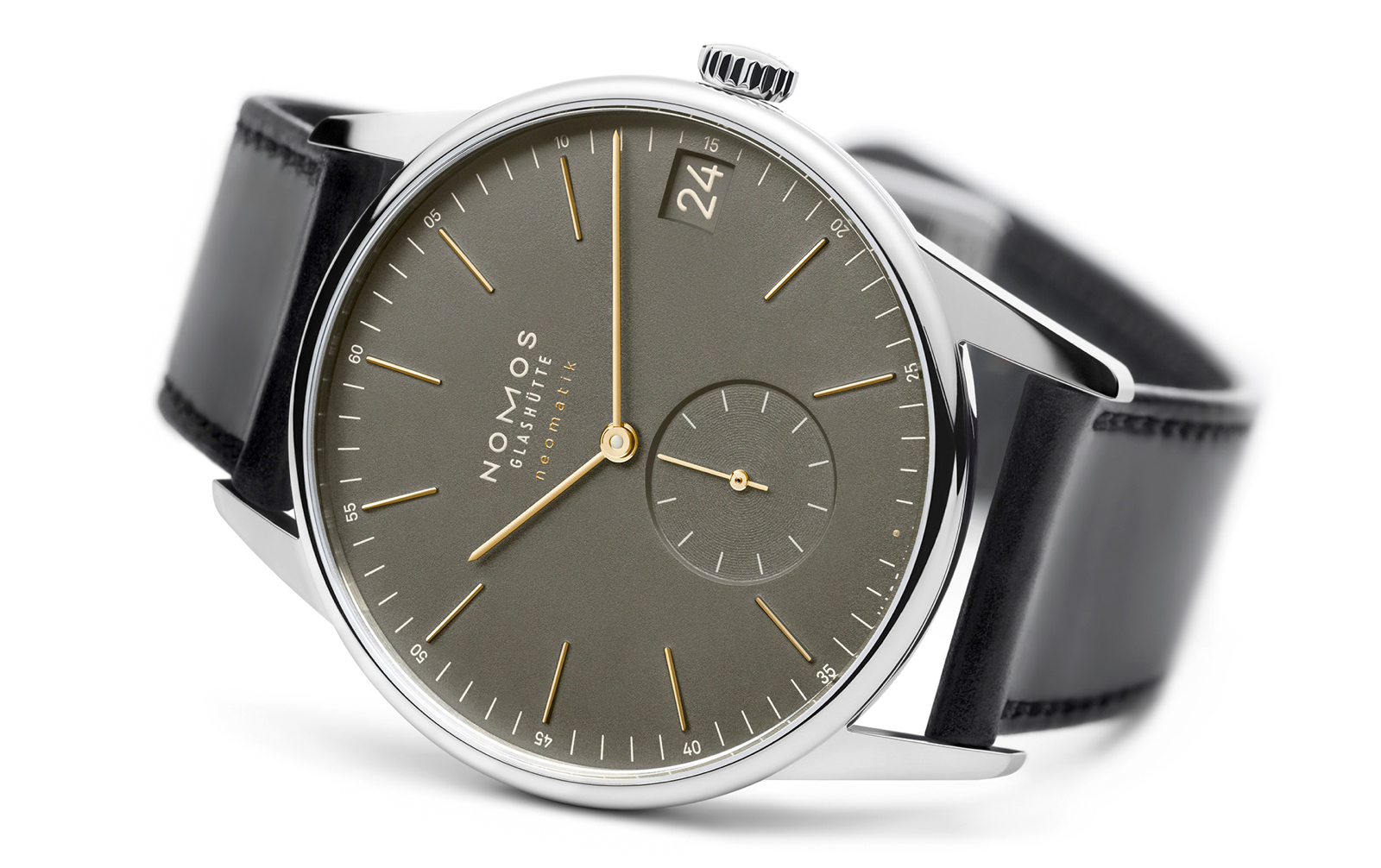 NOMOS Orion Neomatik 41 Fecha olive Gold