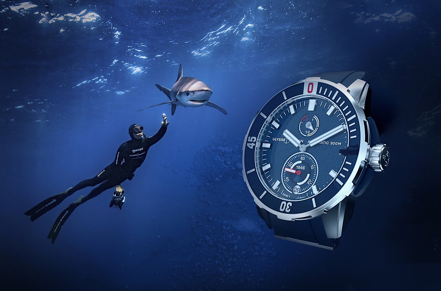 Ulysse Nardin Diver Chronometer - blue