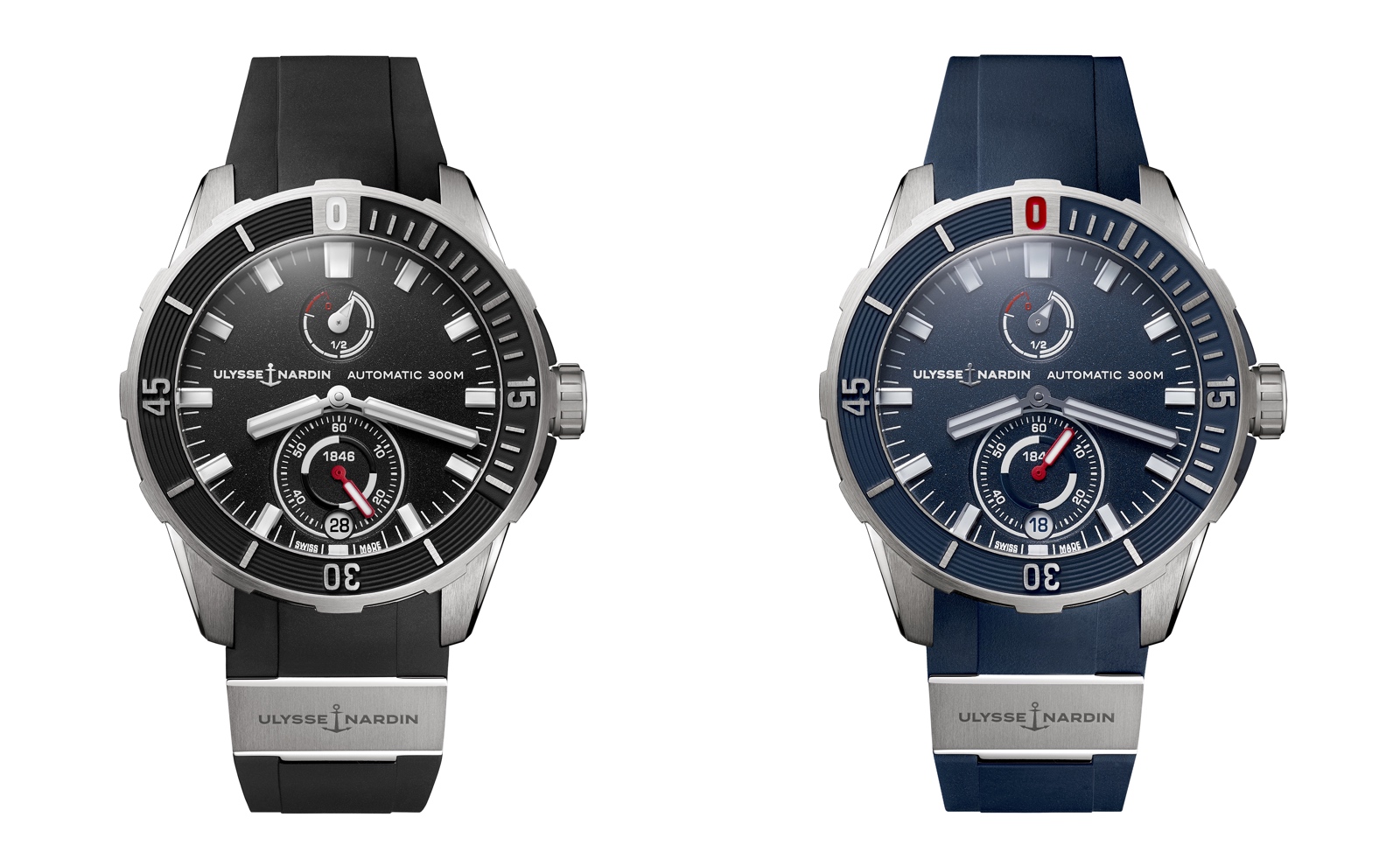Ulysse Nardin Diver Chronometer - duo
