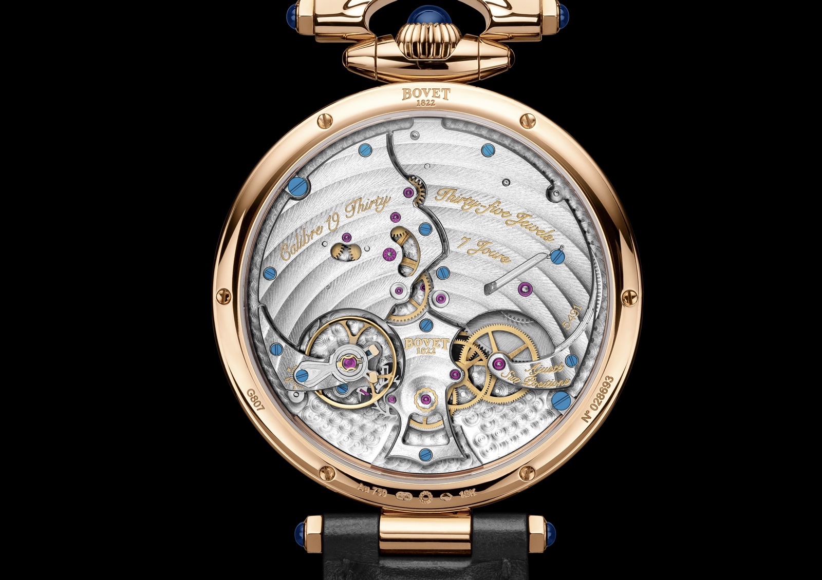 Bovet 19Thirty Fleurier Caseback