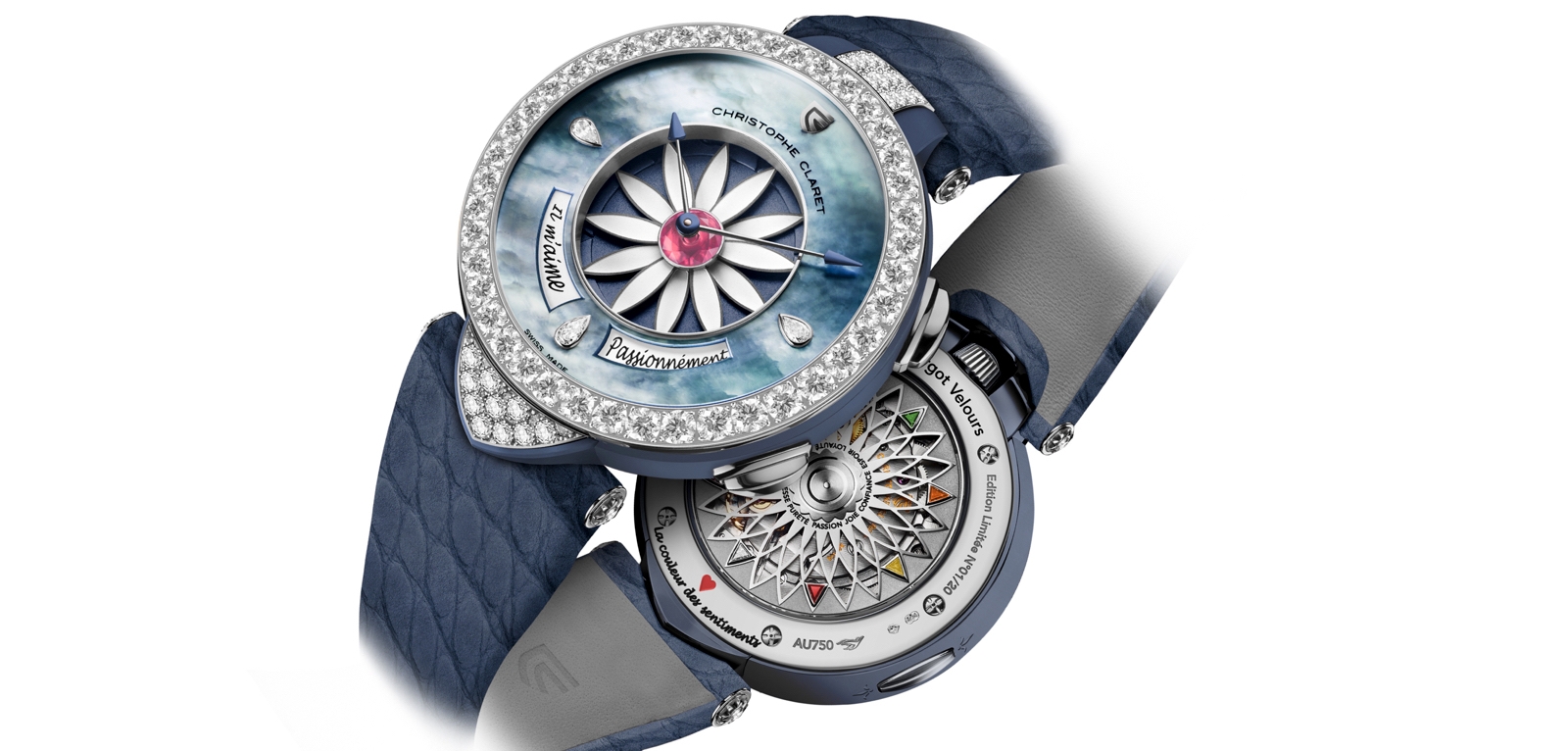 Margot Velours. El Margot de Christophe Claret se viste de terciopelo.