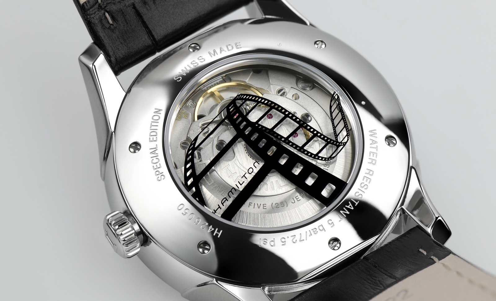 Hamilton Jazzmaster Regulator Cinema Edition Caseback