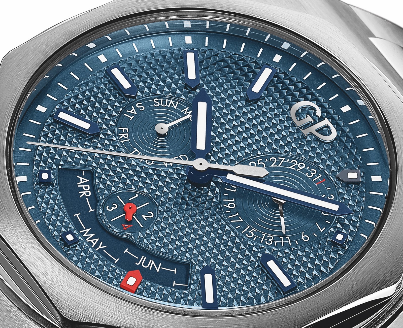 Girard-Perregaux Laureato Perpetual Calendar Esfera