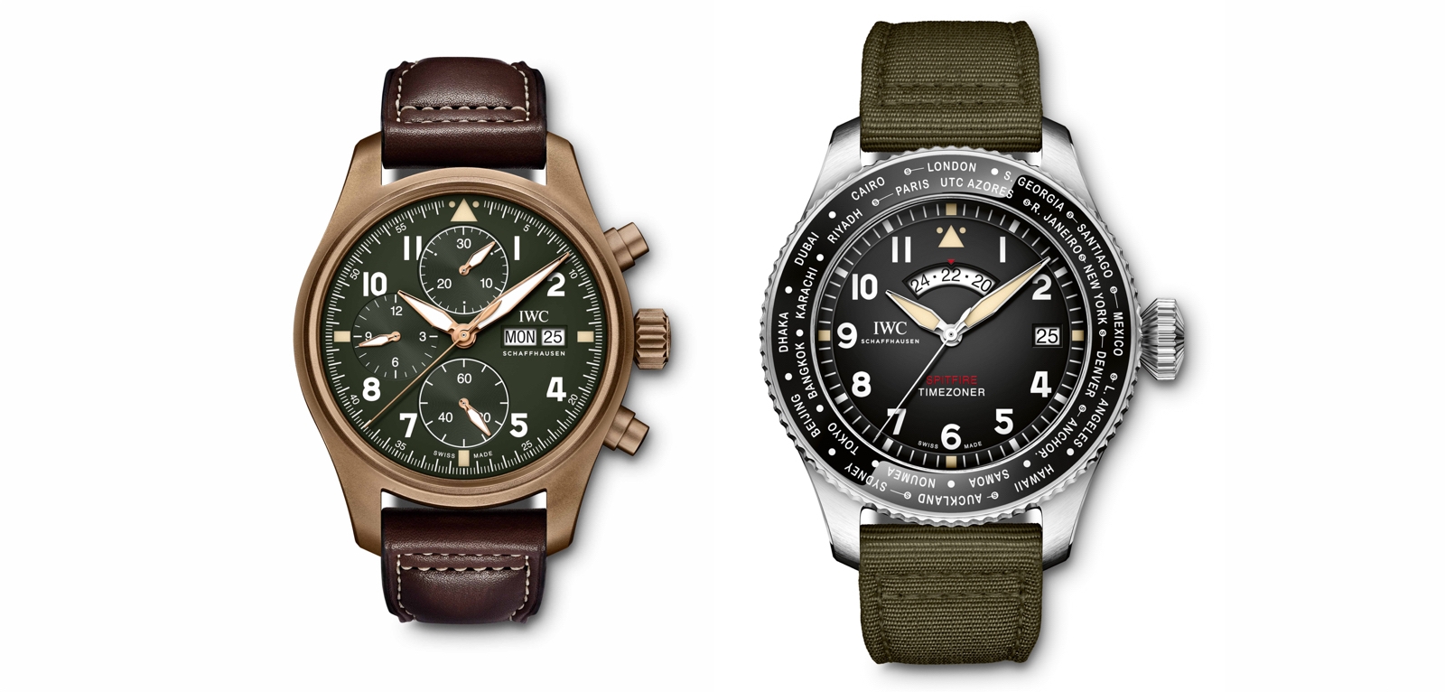 preSIHH 2019. Nuevos modelos Spitfire para los Pilot’s Watch de IWC.
