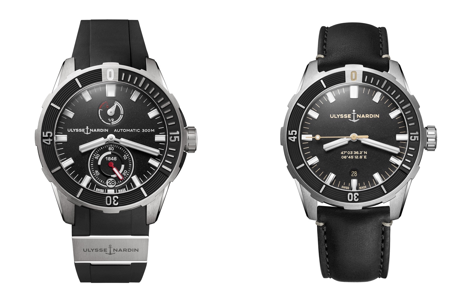 Ulysse Nardin Diver Chronometer vs Diver Chronometer 42