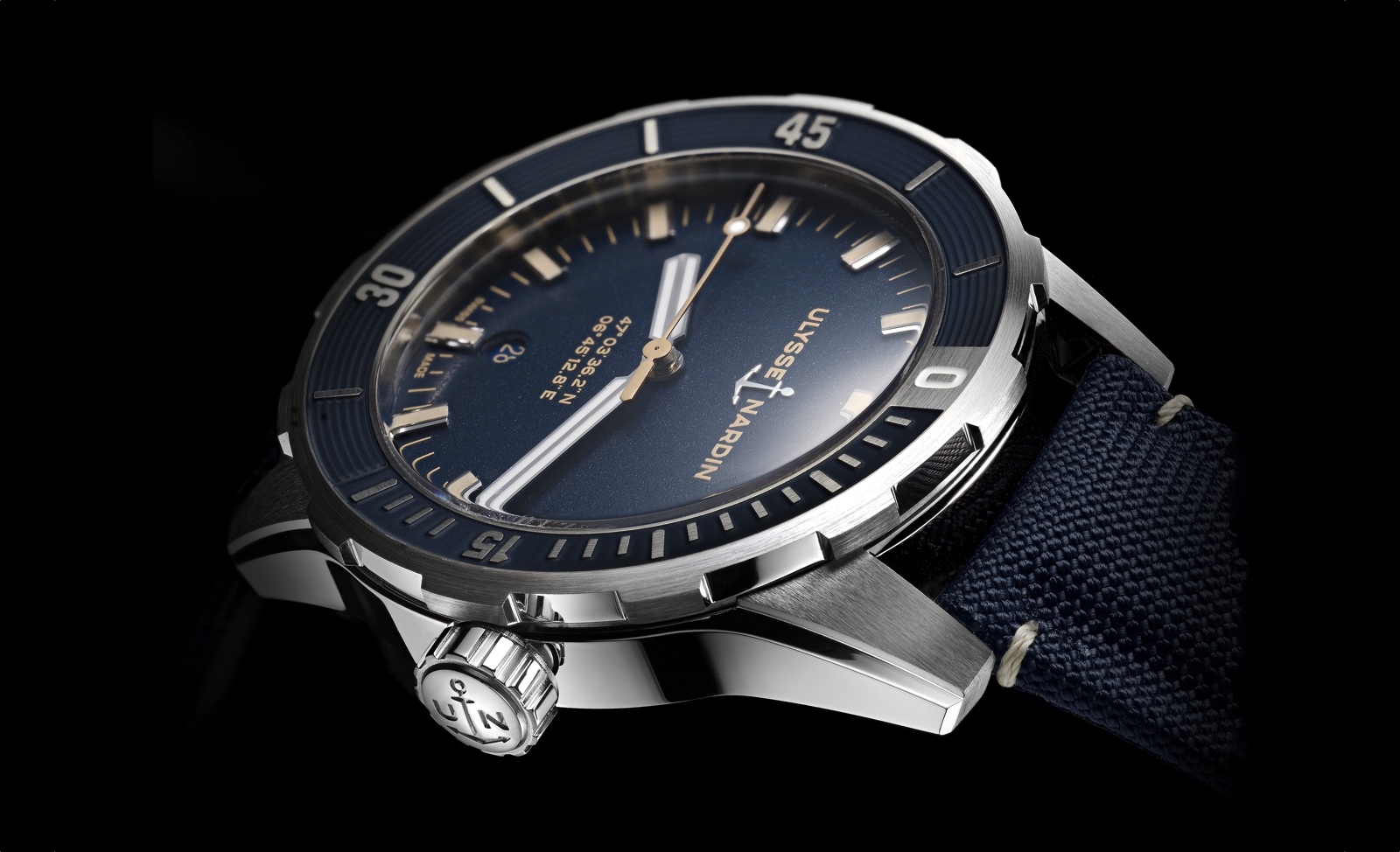 Ulysse Nardin Diver Chronometer 42 - blue dial