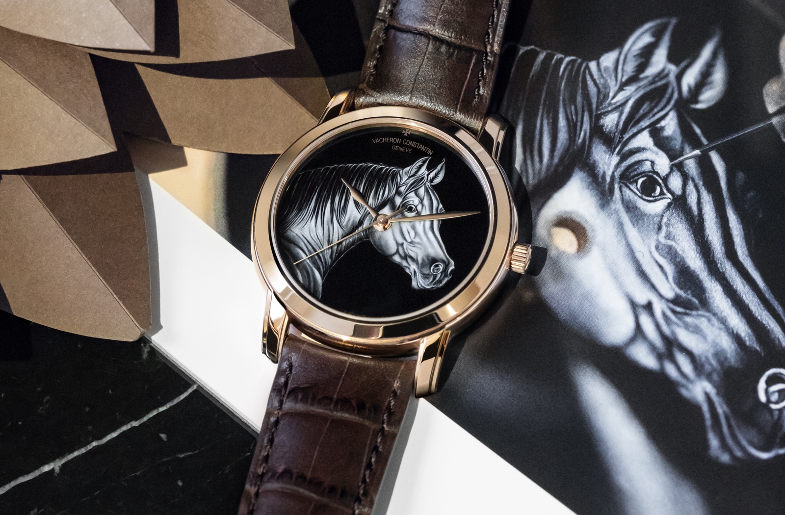 Vacheron Constantin - Les Cabinotiers Mécaniques Sauvages - Grisaille Horse