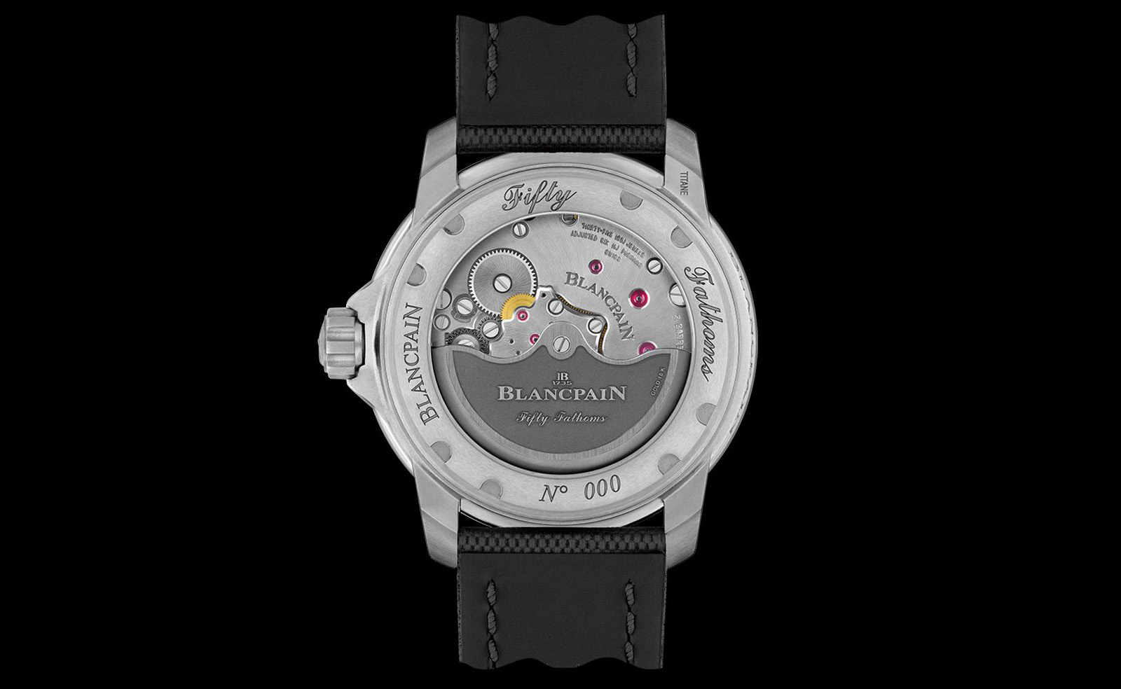 Blancpain fifty fathoms titanium