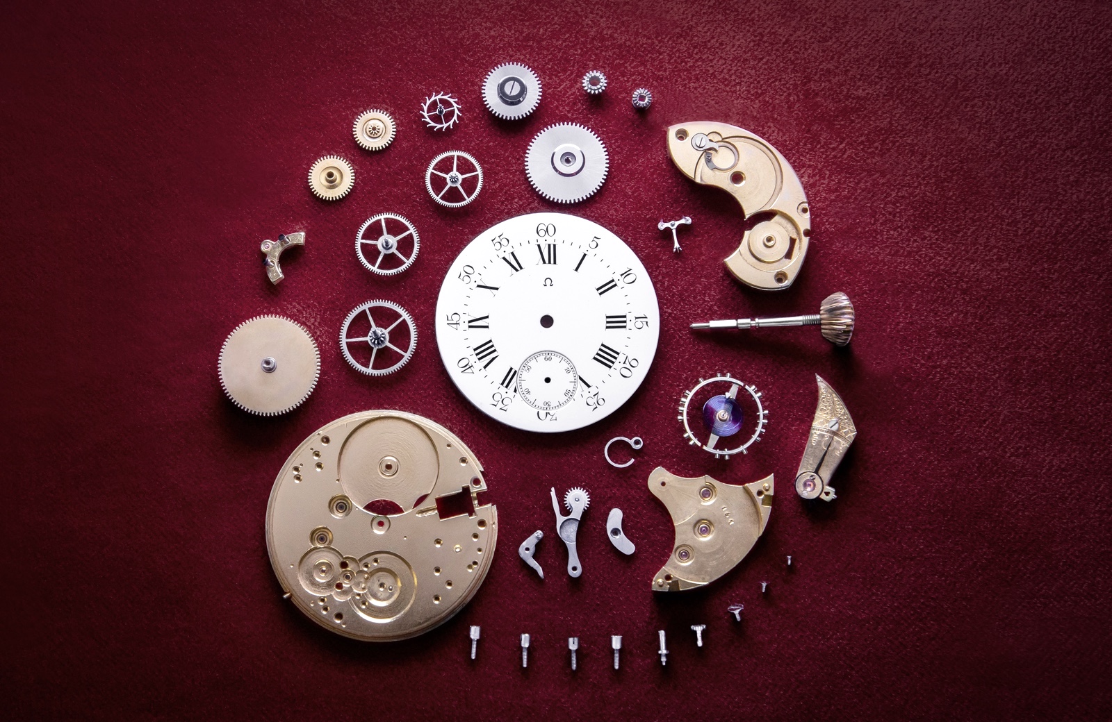 Calibre Omega 125 Aniversario Componentes