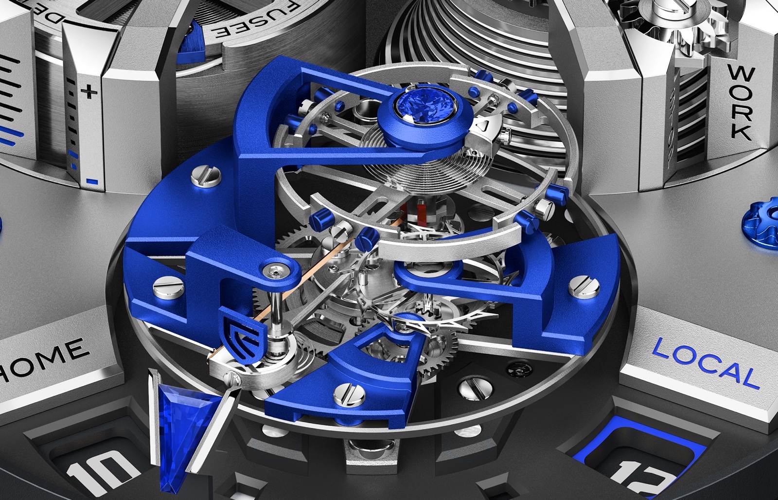 Christophe Claret Angelico SIHH 2019 Movement detail 2