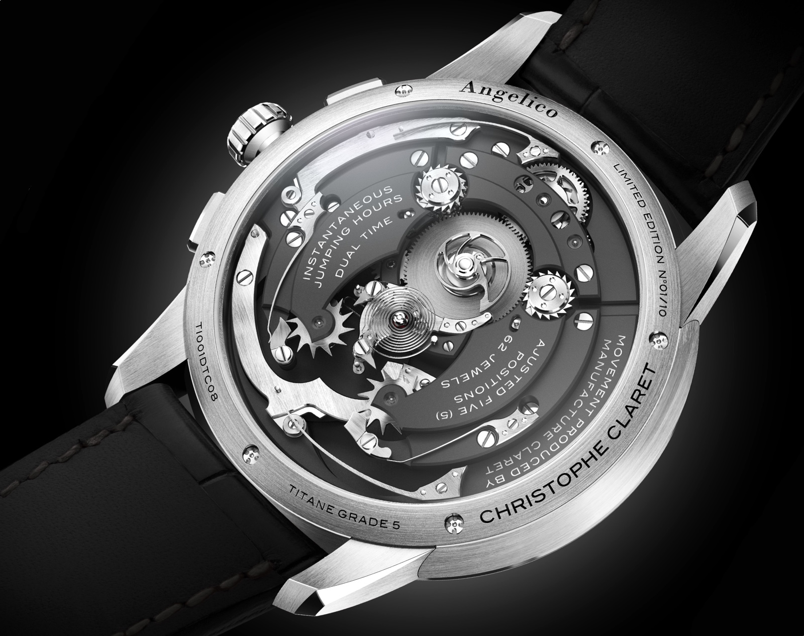 Christophe Claret Angelico SIHH 2019 Titanium Caseback