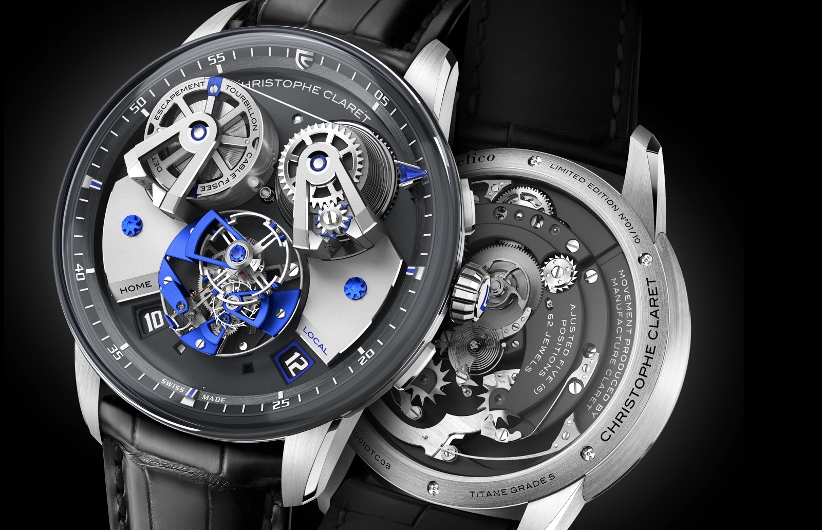 Christophe Claret Angelico SIHH 2019 Titanium Mood