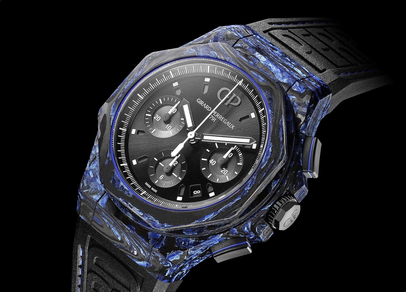Girard-Perregaux SIHH 2019 Laureato Absolute Carbon Glass