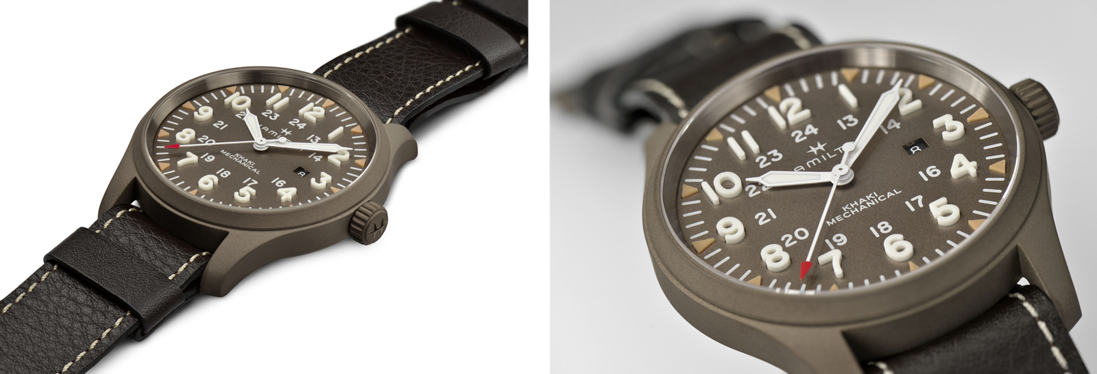 Hamilton Khaki Field Mechanical LE Earth Detalles