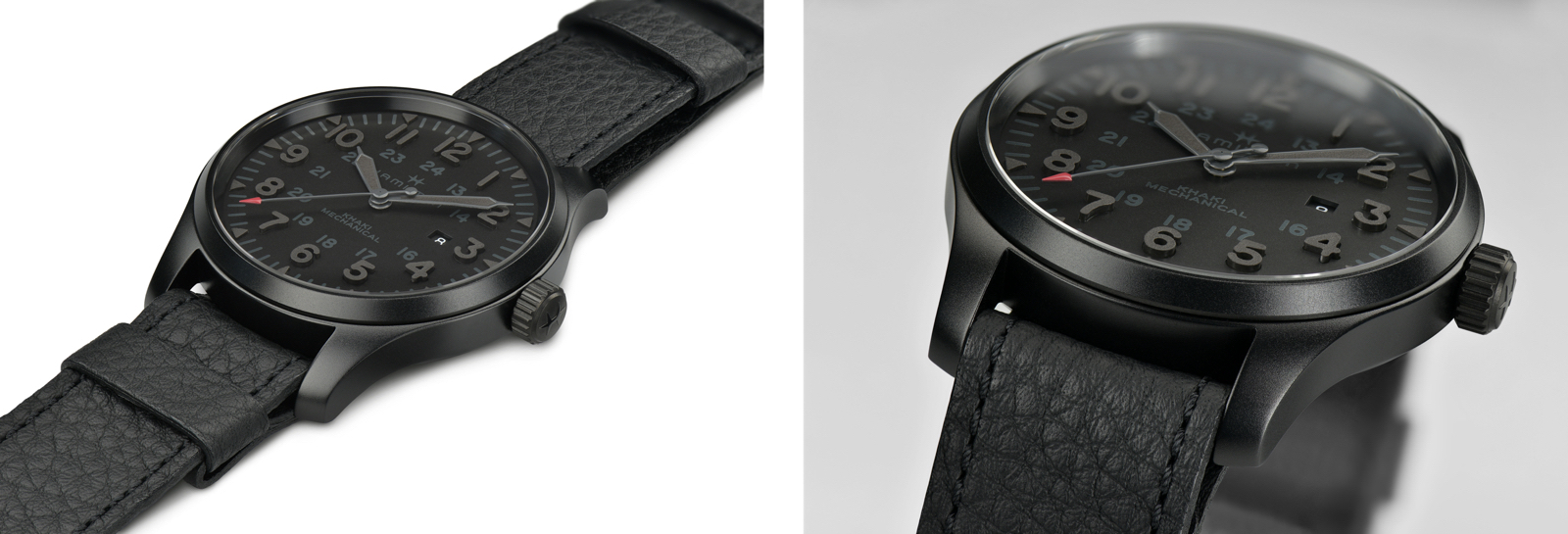 Hamilton Khaki Field Mechanical LE Stealth Detalles