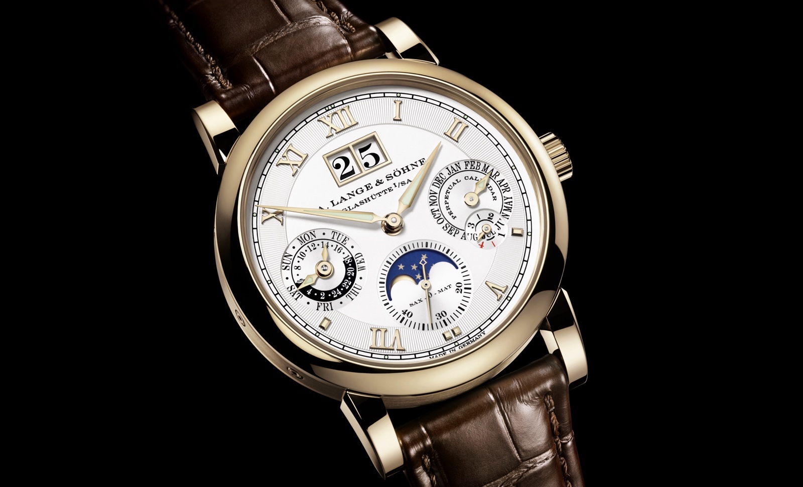 Lange SIHH 2019 Langematik Perpetual Honeygold