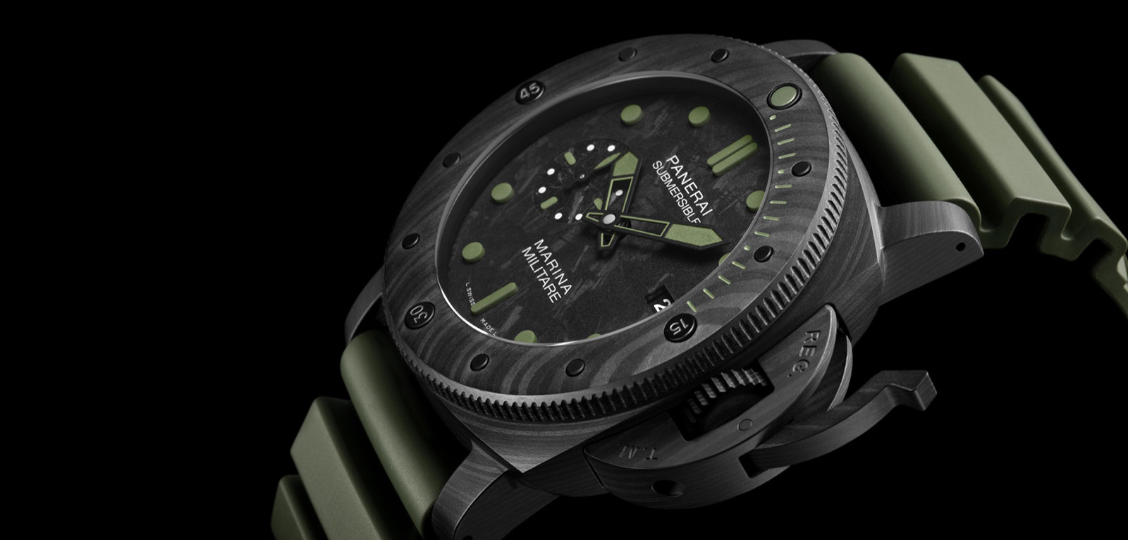 Panerai Submersible Marina Militare Carbotech - PAM00961-