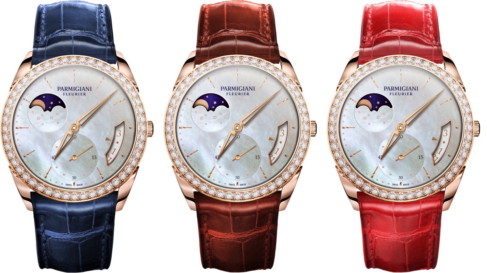 Parmigiani SIHH 2019 Tonda 1950 Ladies Moon Phase Diamond Set