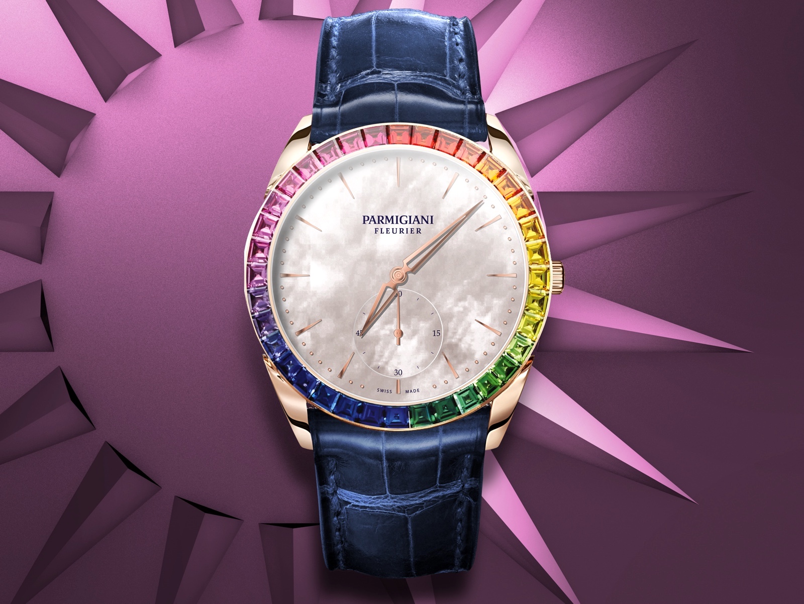 Parmigiani SIHH 2019 Tonda 1950 Rainbow Baguette Set