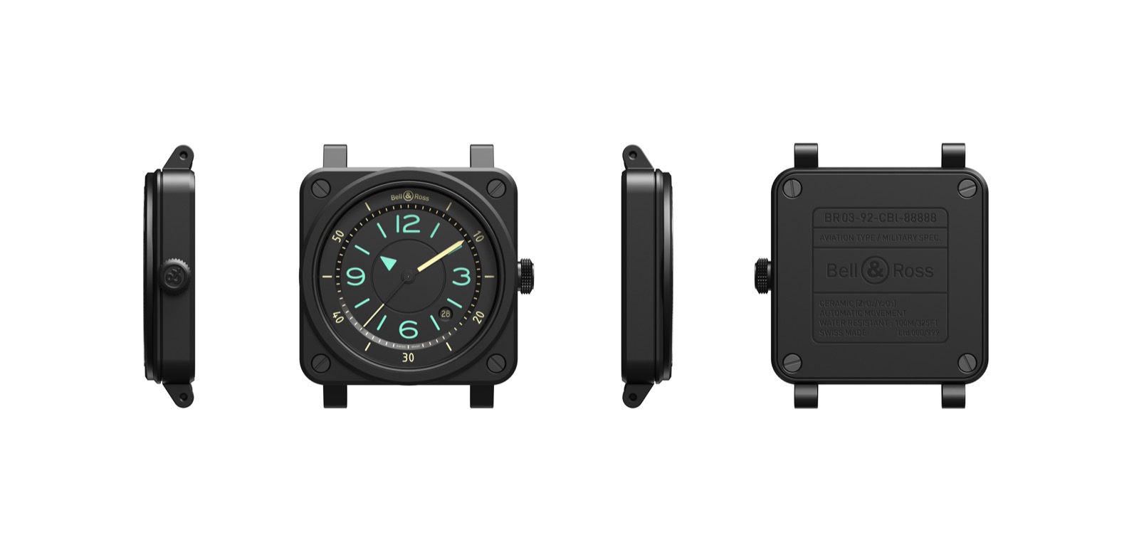 Bell & Ross BR03-92-Bi-Compass