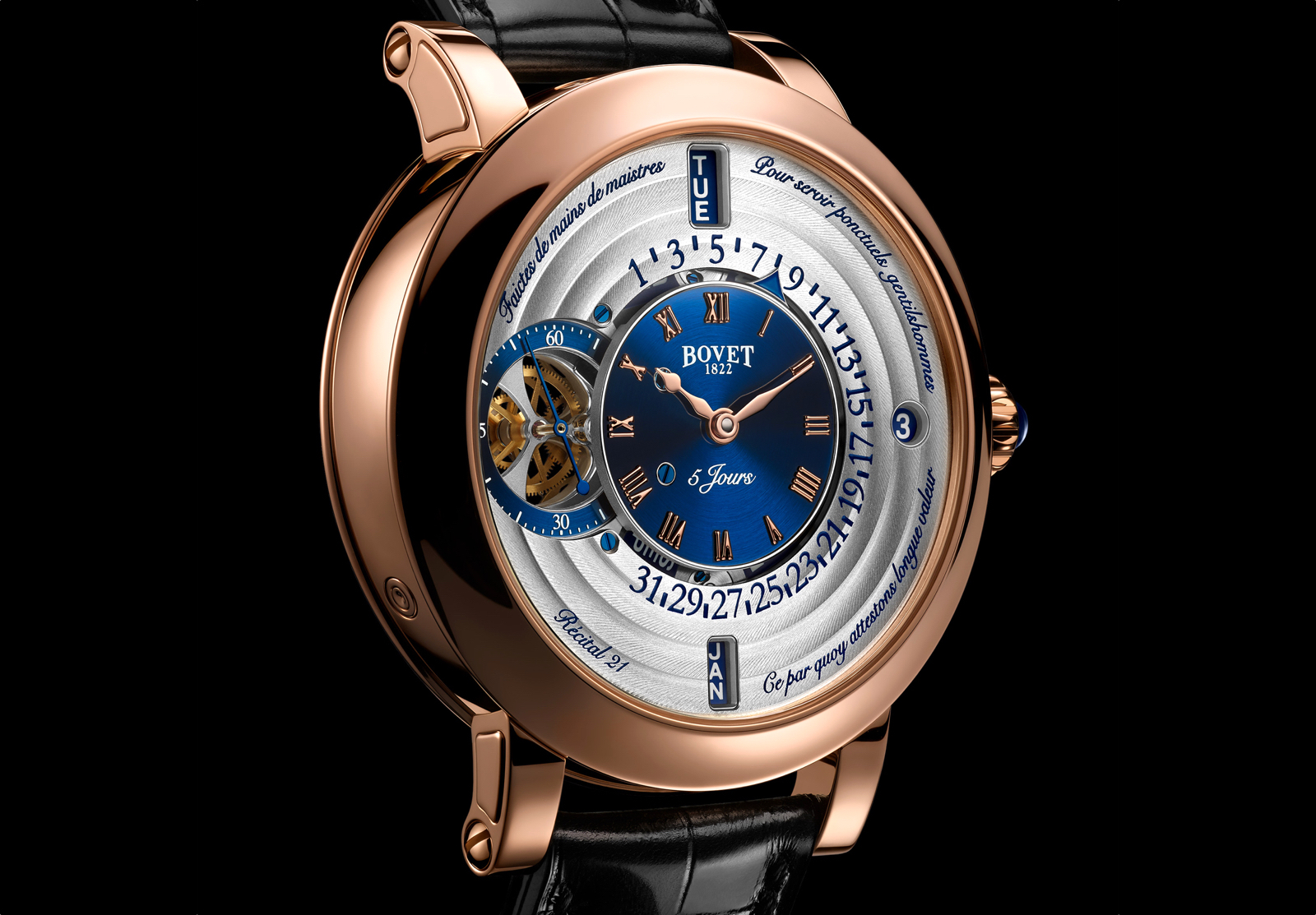 Bovet 1822 Récital 21 Esfera