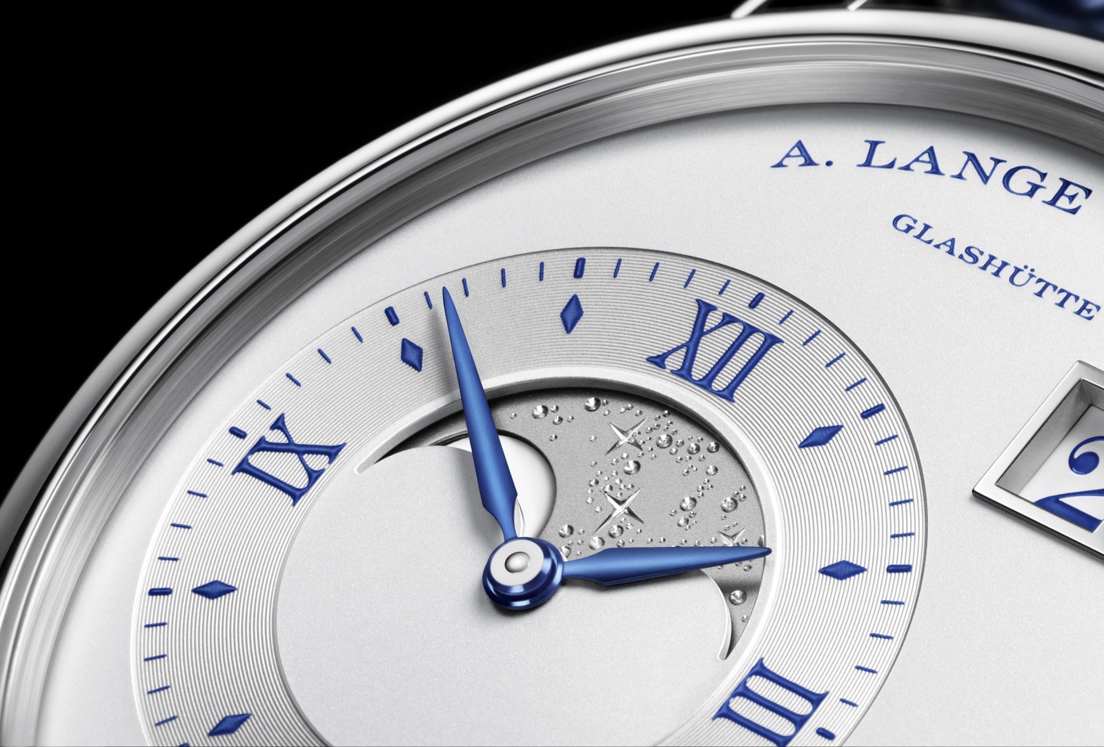 Grand Lange 1 Moon Phase 25 Anniversary Detail