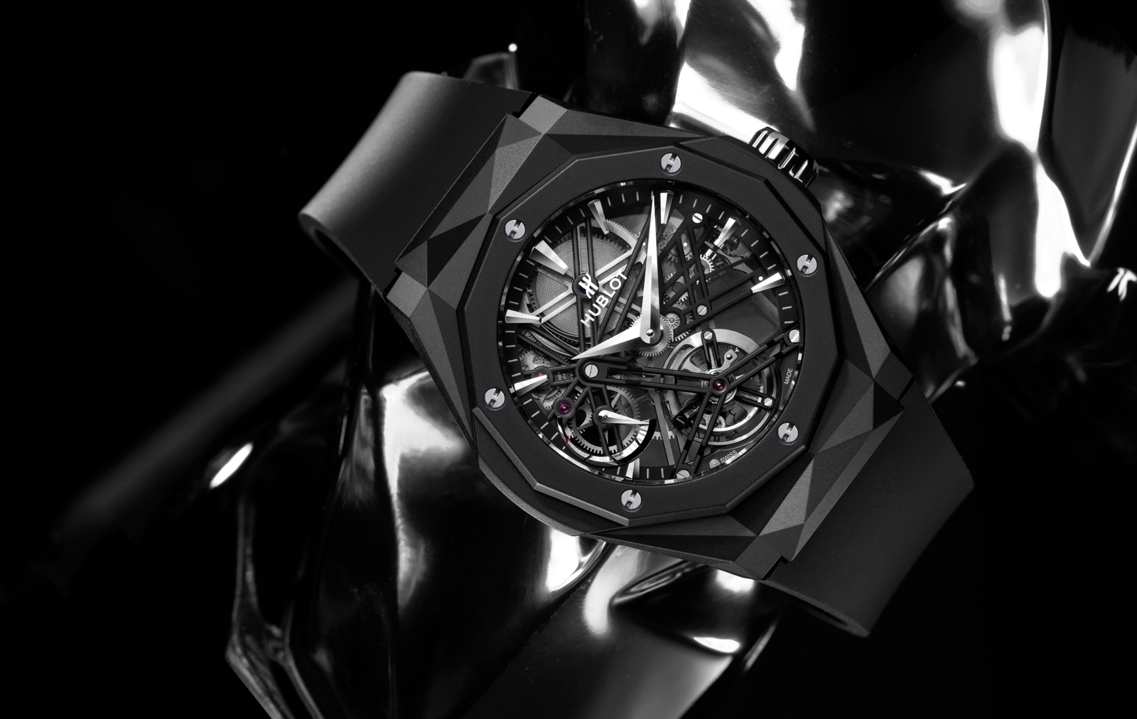 Hublot Classic Fusion Tourbillon Orlinski - Black Magic