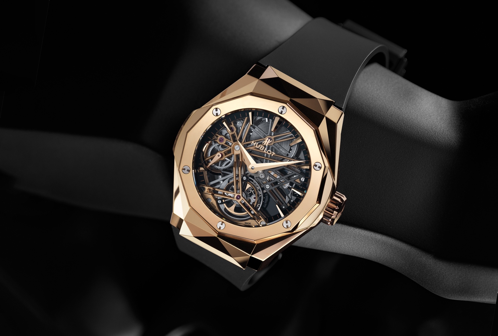 Hublot Classic Fusion Tourbillon Orlinski - King Gold
