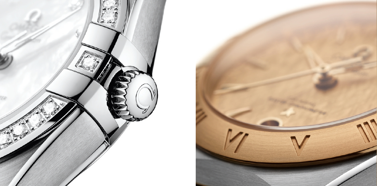 Omega Constellation Manhattan Caja y Bisel