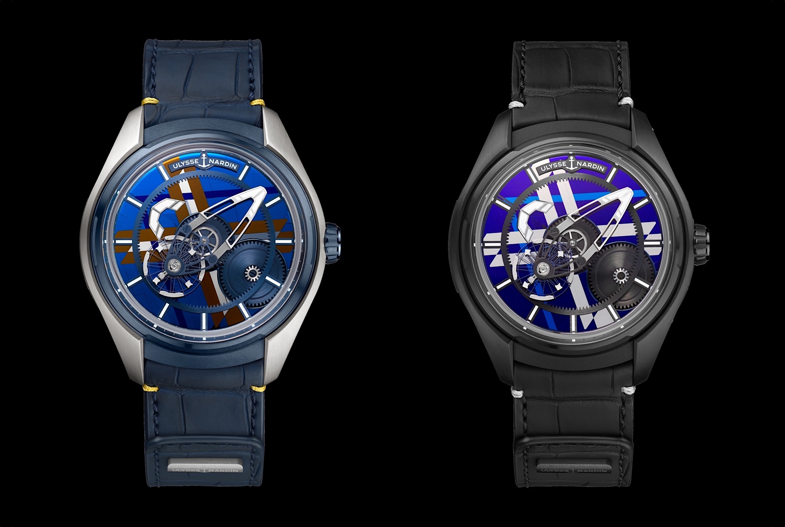 Ulysse Nardin Freak X Silicium Marquetry - duo
